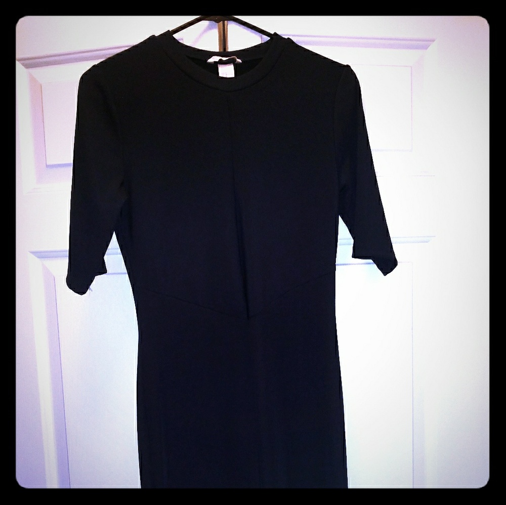 Navy blue dress